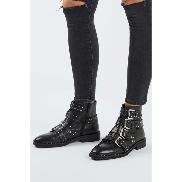 Forever 21 Shoes - Studded Ankle Boots - Women’s 10